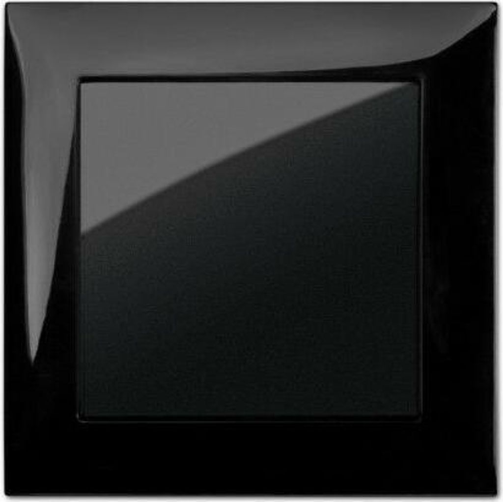Schuko Steckdose Ausschalter Taster Lichtschalter SENTI Schwarz Ein / Ausschalter 1410-58