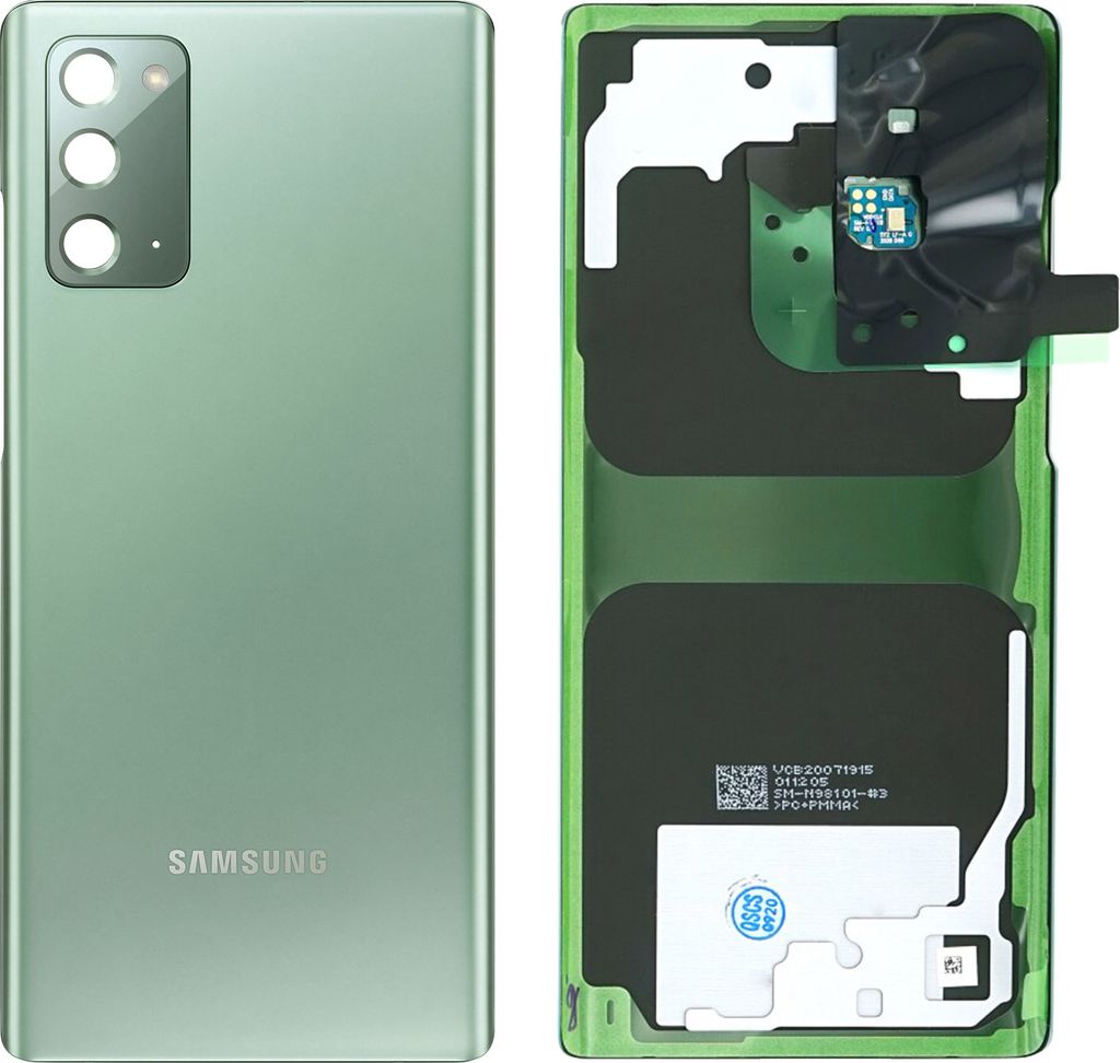 Original für Samsung Galaxy Note 20 Akkudeckel N980 grün Rückseite GH82-23298C