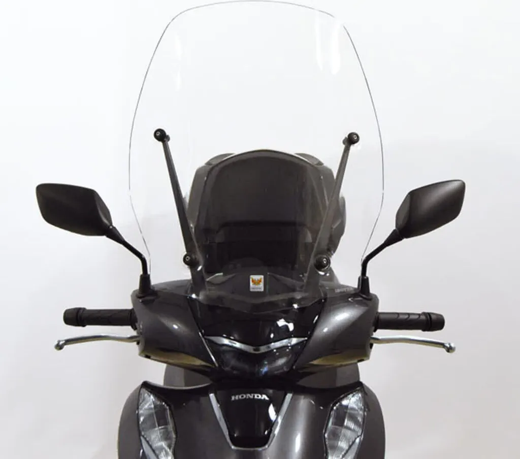 Bulle de Protection Moto Isotta pour Honda - Pare-brise Incolore Large
