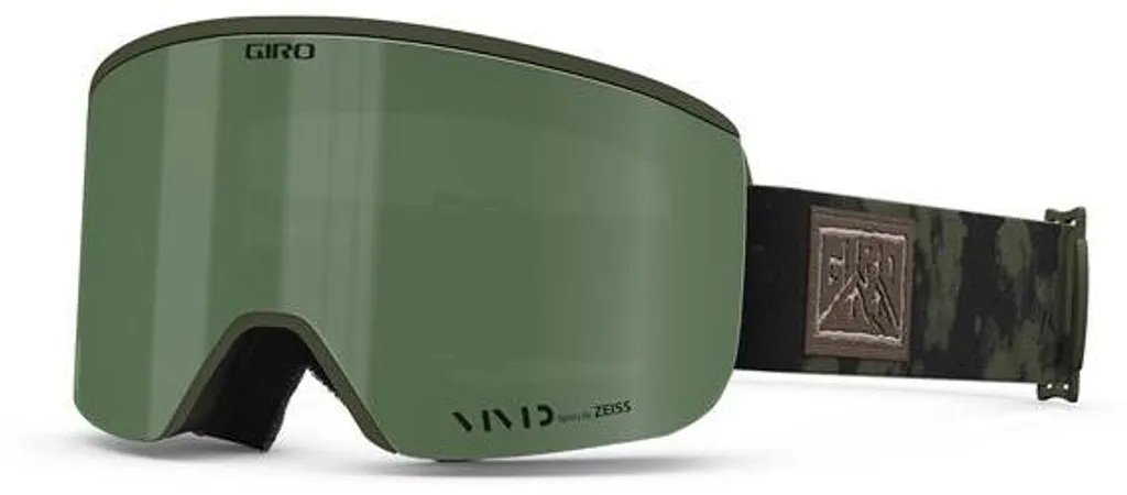 Masque de Ski Giro Axis Trail Green Cloud avec Deux Écrans Vivid de Rechange
