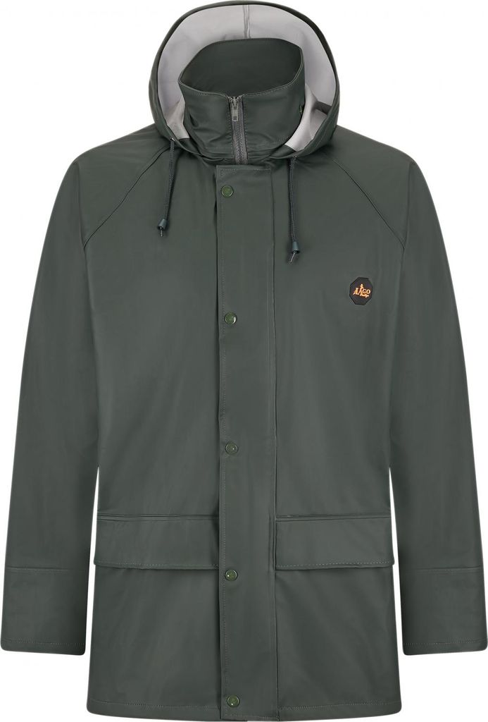 il Lago Prestige Regenjacke Drau Uni (Olivgrau) Größe XL