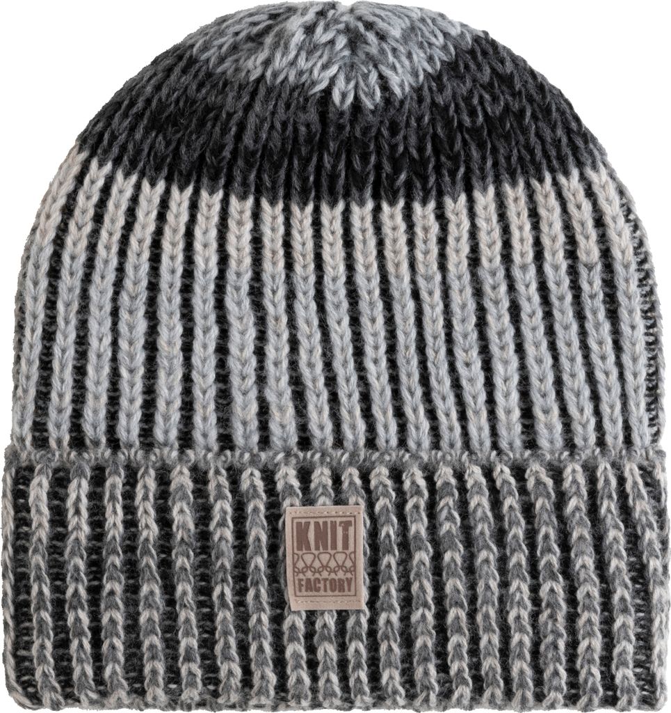 Knit Factory Remy Mütze - Silver Mist - One Size