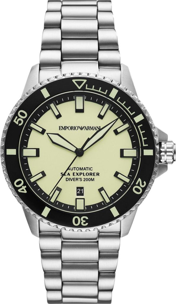 Emporio Armani SEA EXPLORER AR60083 Herren Automatikuhr Produktbild 