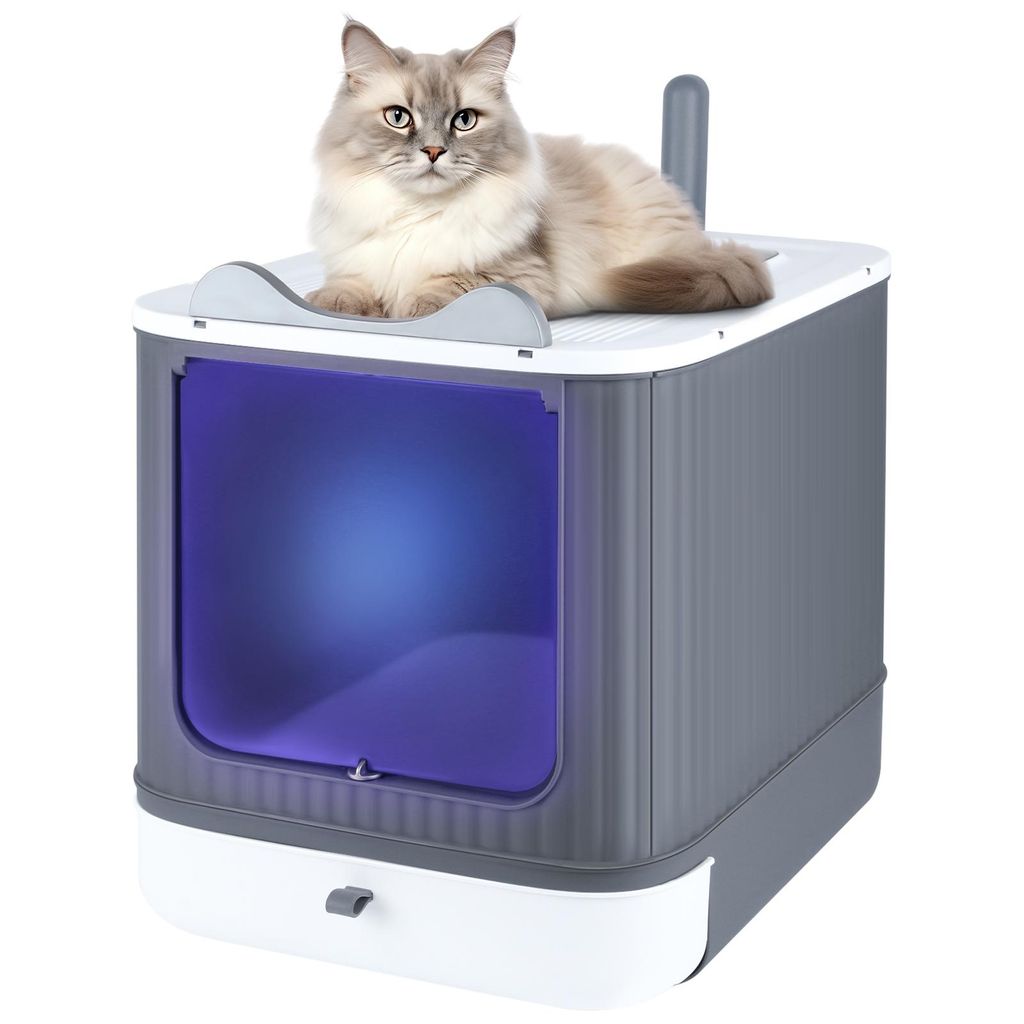 Katzentoilette mit UV-Schutz Katzenklo Groß mit Produktbild 
