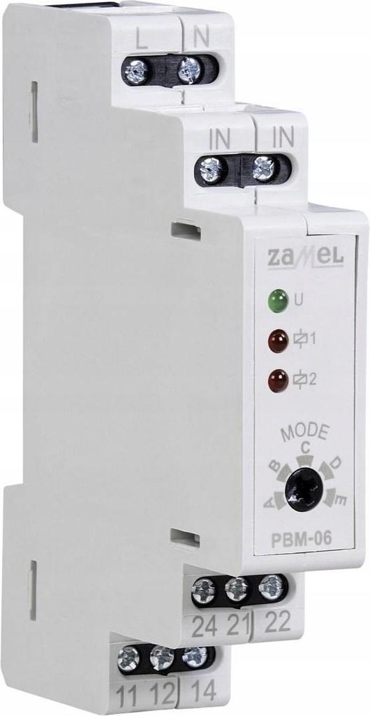 Bistabiles sequentielles Relais 230VAC PBM-06 EXTA Zamel