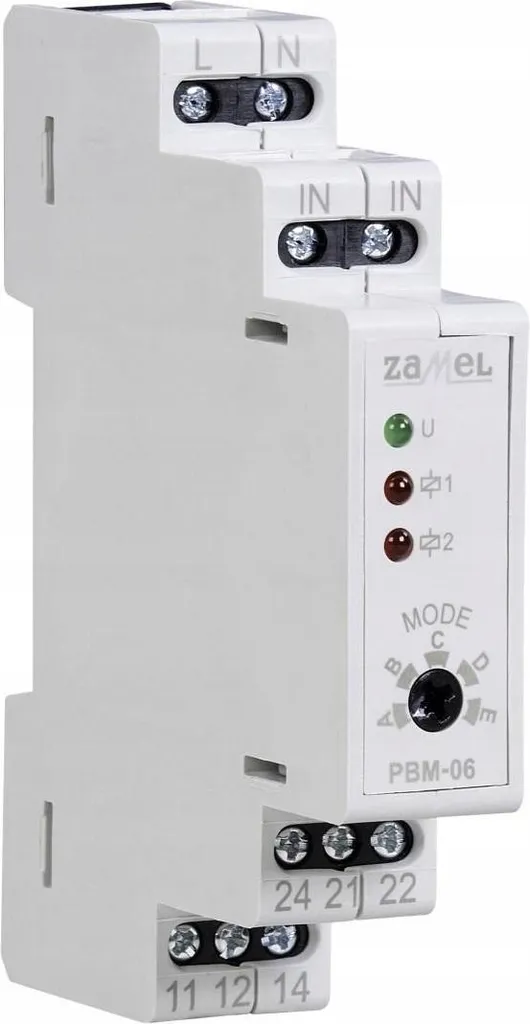 Bistabili sequenziali Relais 230VAC PBM-06 EXTA Zamel