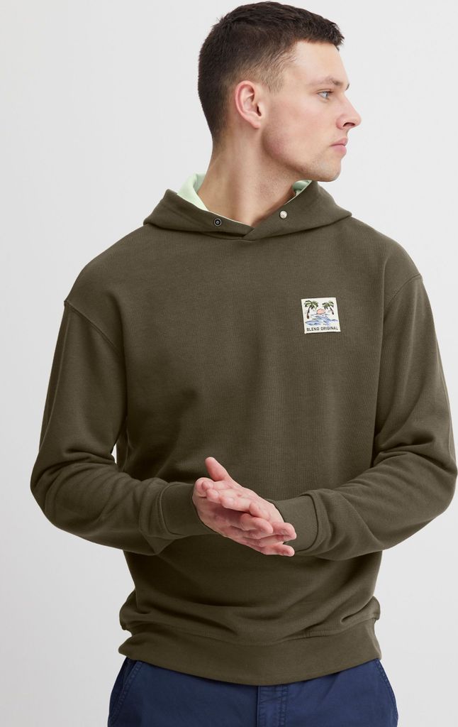 BLEND BHSweatshirt - 20715351 Herren Kapuzenpullover Hoodie Produktbild 