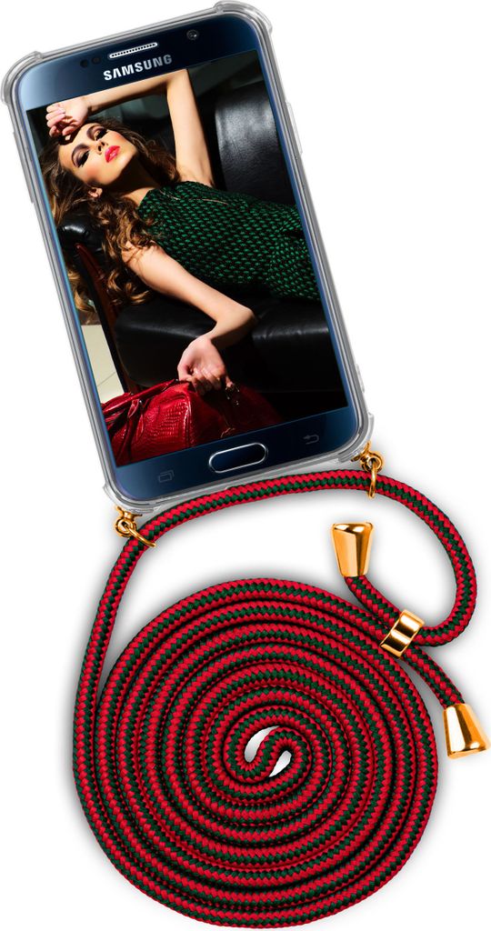TWIST-Case + TWIST-Cord für Samsung Galaxy S6, Farbe:Ciao Bella (Gold)