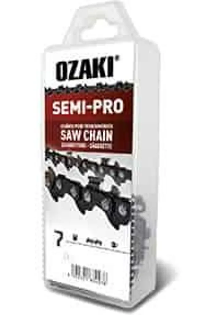 Chaîne de tronçonneuse 76 maillons OZAKI 1/4 1.3mm profil semi-carré