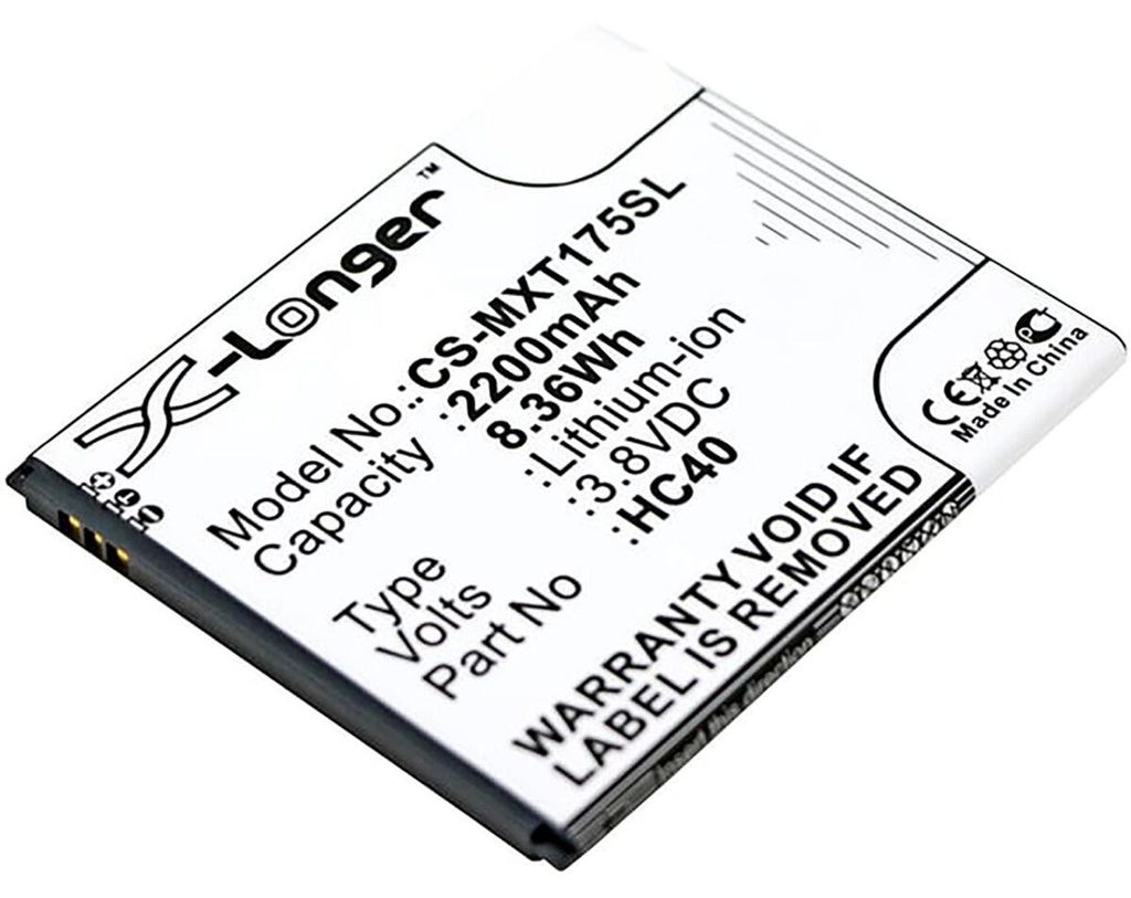 Akku für Motorola XT1754 Li-Ion 3,8 Volt 2200 mAh schwarz Produktbild 