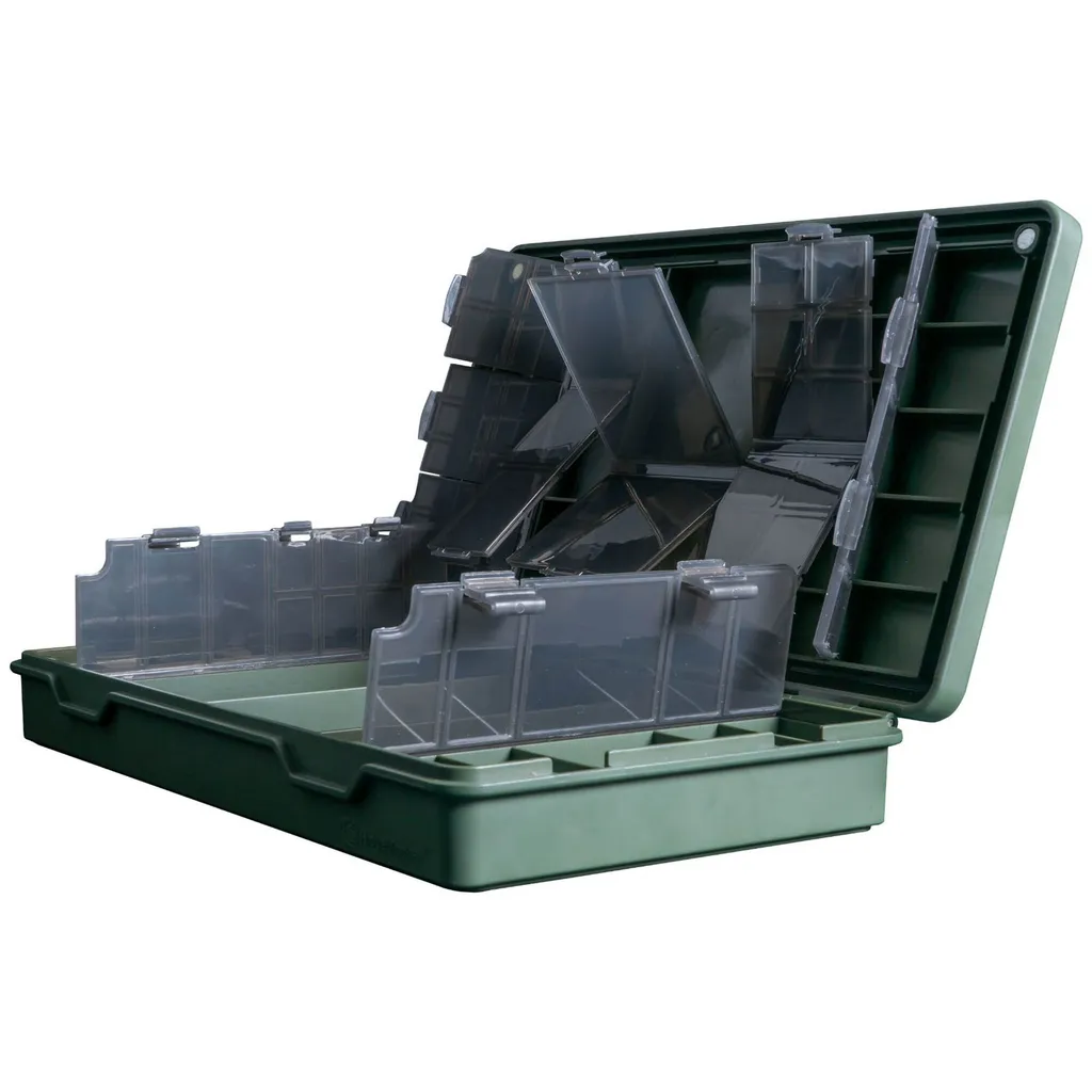 Tackle Box RidgeMonkey Armoury Lite avec 57 Compartiments de Rangement - 6