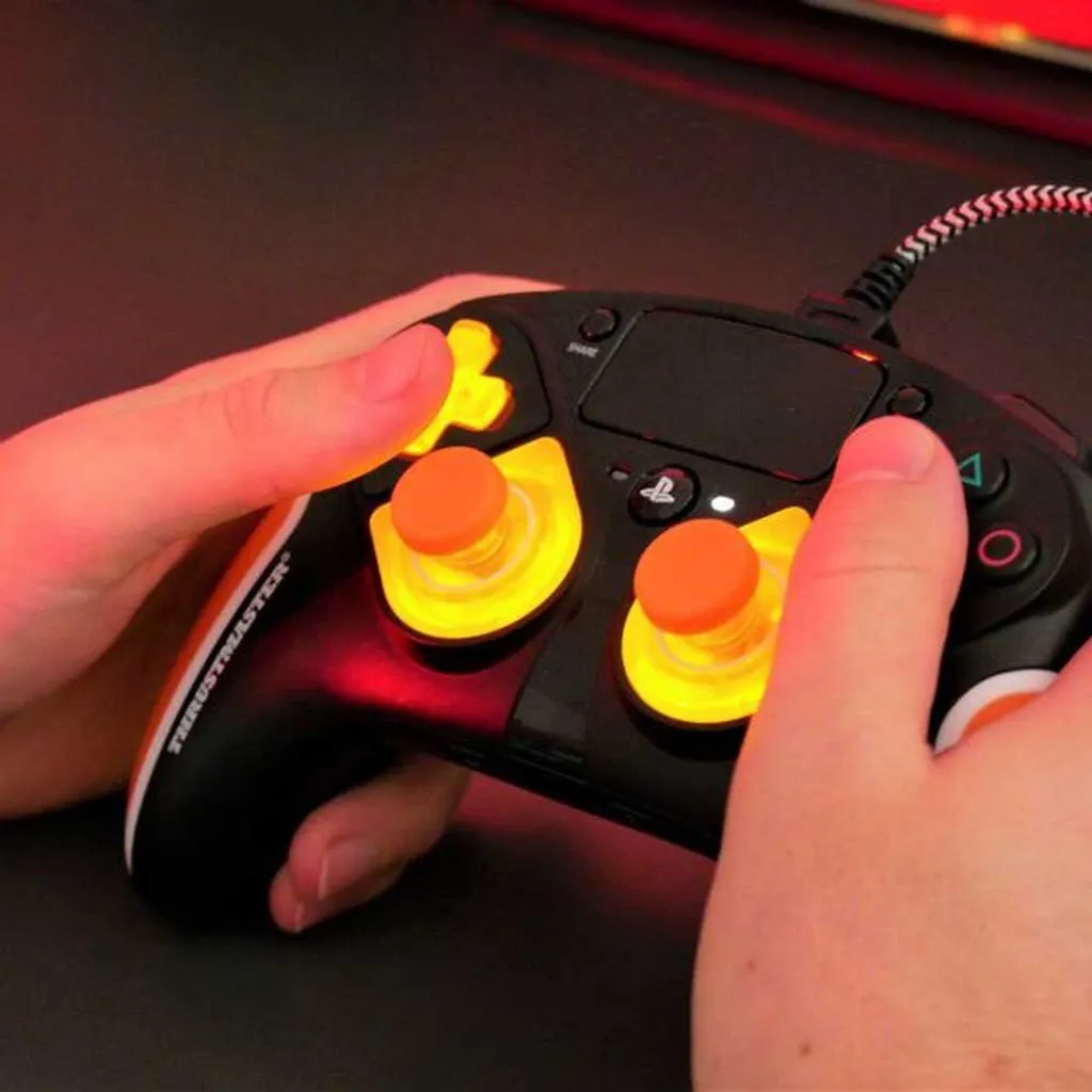 Modules LED Orange Crystal eSwap X Thrustmaster Personnalisables Xbox