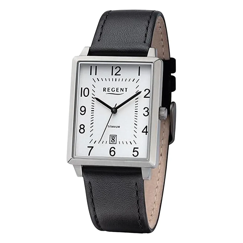 Montre Classique pour Homme Regent F-1272 Bracelet Métal Argenté