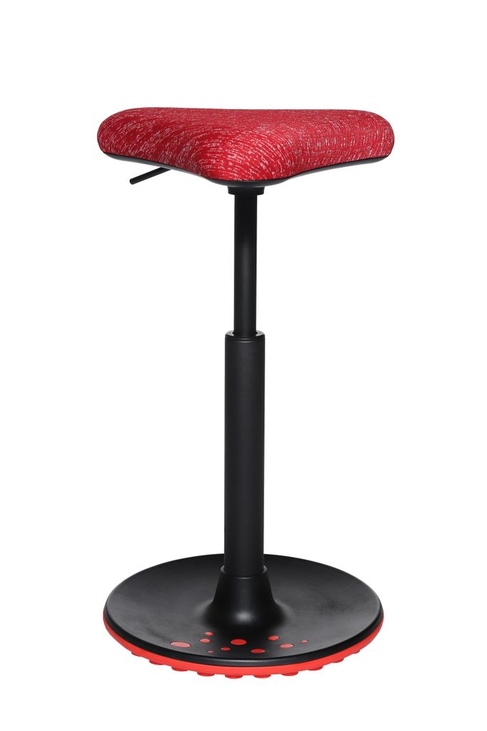 TOPSTAR Hocker Sitness H1 Triangle SH301 CV1 rot Produktbild 2