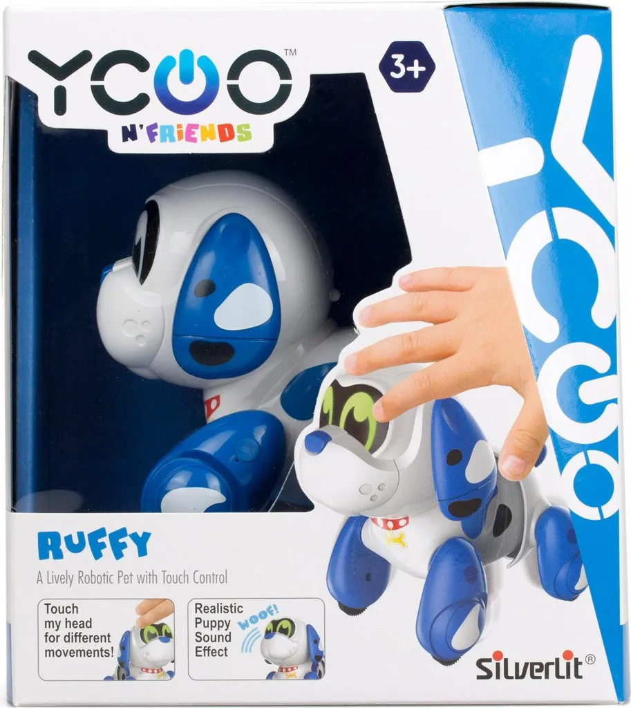 Jouet robot Ruffy interactif avec télécommande infrarouge pour enfant