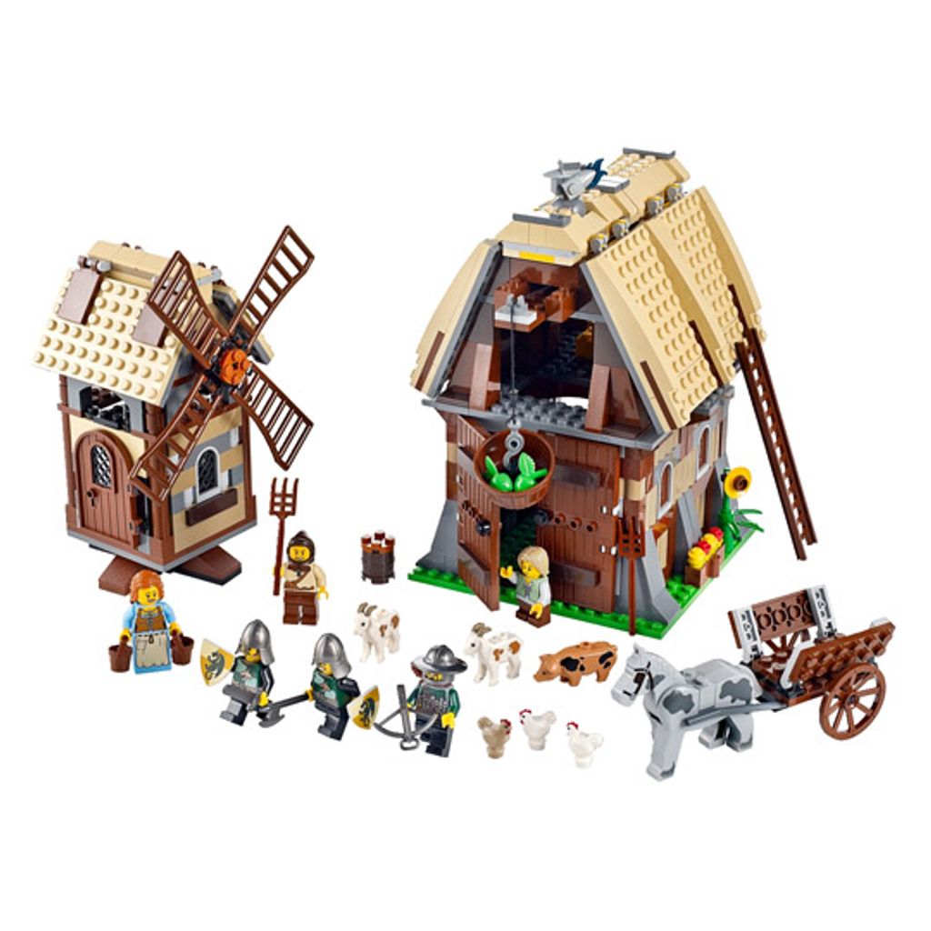 LEGO KINGDOMS Überfall a. d. Mühlen-Dorf ab 7 - 14 Jahren Produktbild 