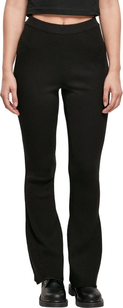 Urban Classics Ladies - Rib Knit Bootcut Leggings - 5XL