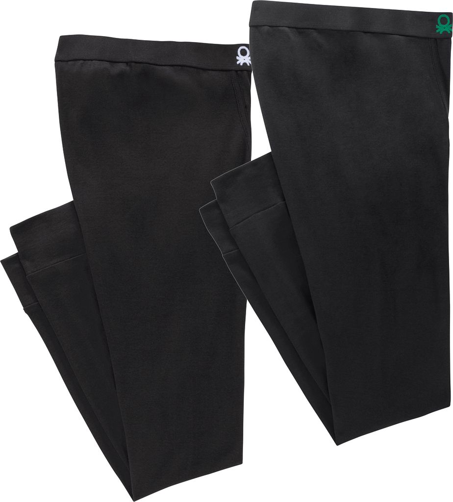 Benetton 2er Pack Lange Unterhosen, mit elastischem Komfortbund