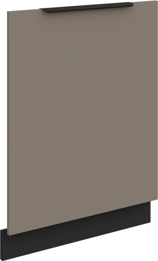 Dvířka pro vestavnou myčku LUNARA - 60x72 cm, tmavě béžové Obrázek produktu 