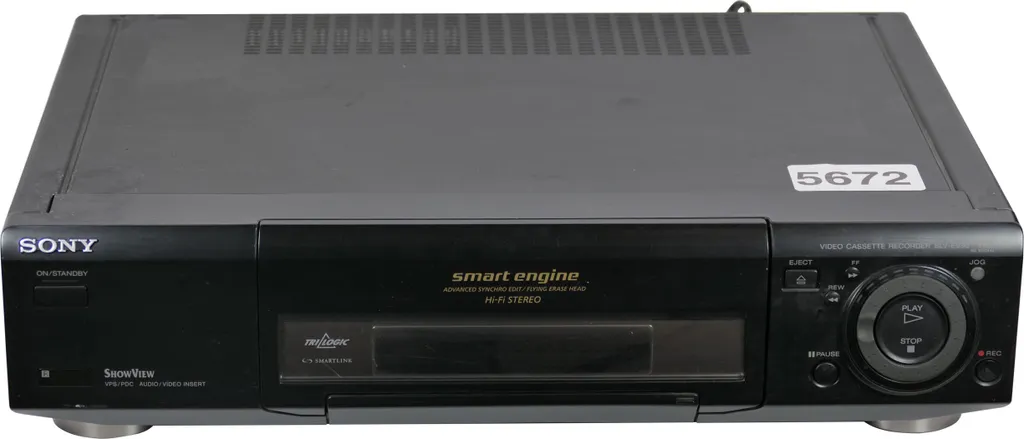 Sony SLV-E930VC Magnétoscope Hi-Fi Stéréo avec Technologie 6 Têtes VHS