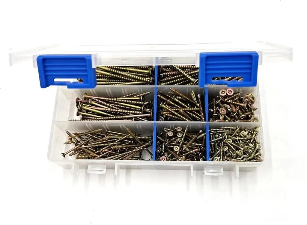 Wintech Set VISIBOX 85 Viti TORX per Legno 3/4/5mm - 670 unità