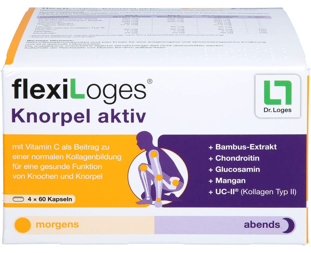 flexiLoges Knorpel aktiv, 240 St. Kapseln Produktbild 