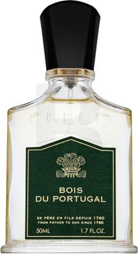A bottle of Creed Bois du Portugal Eau de Toilette.