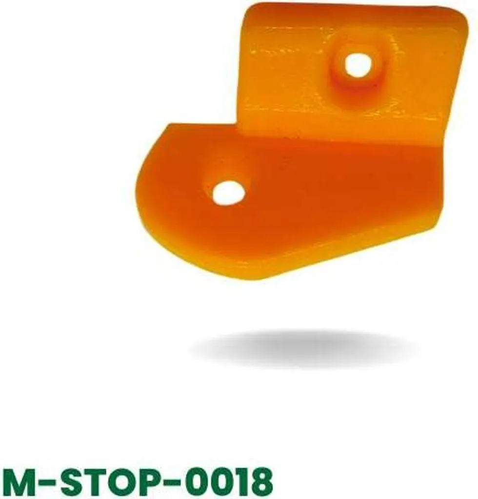 Évitez les rayures avec la protection de jantes orange type D plastique