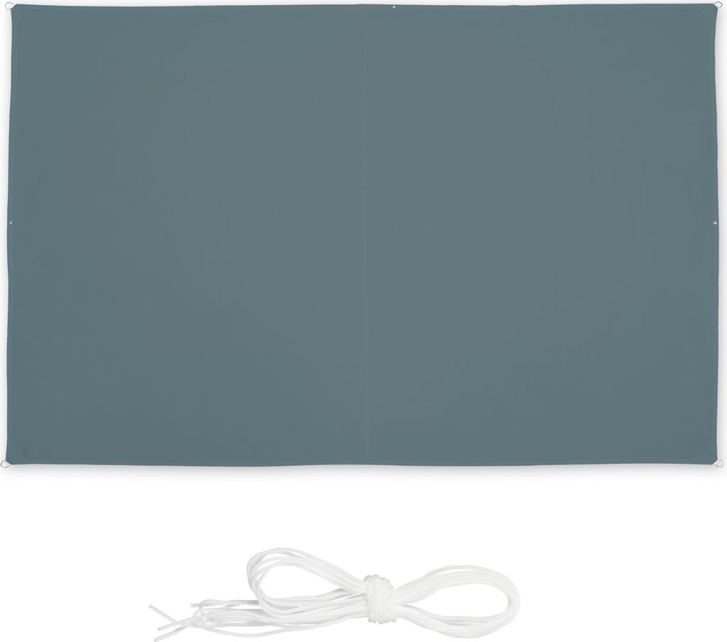 Tente d'ombrage rectangulaire Relaxdays, L x P : 2 x 3 m, Image du produit 
