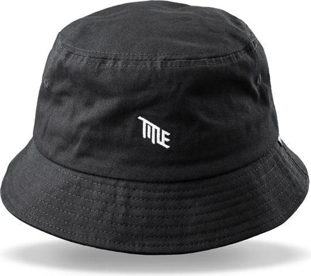 Casquette MTB Bucket Noire pour VTT - Chapeau Homme Idéal Sortie Vélo