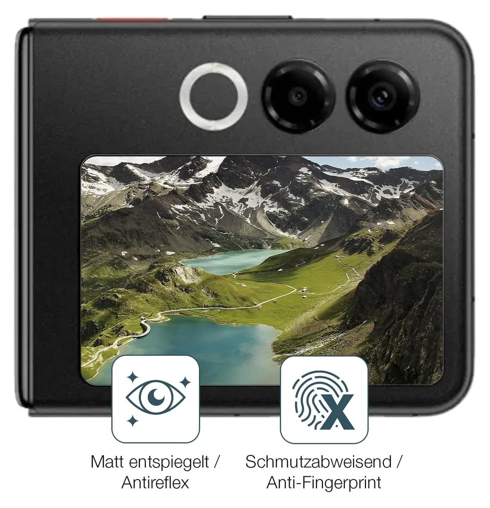 2x Pellicola per ZTE Nubia M2 Protettiva Protezione Schermo Cristallo