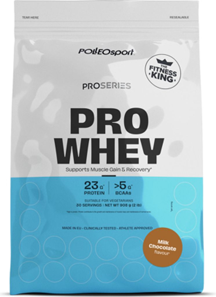 Polleo Pro Whey, 908 g - Strawberry Cream