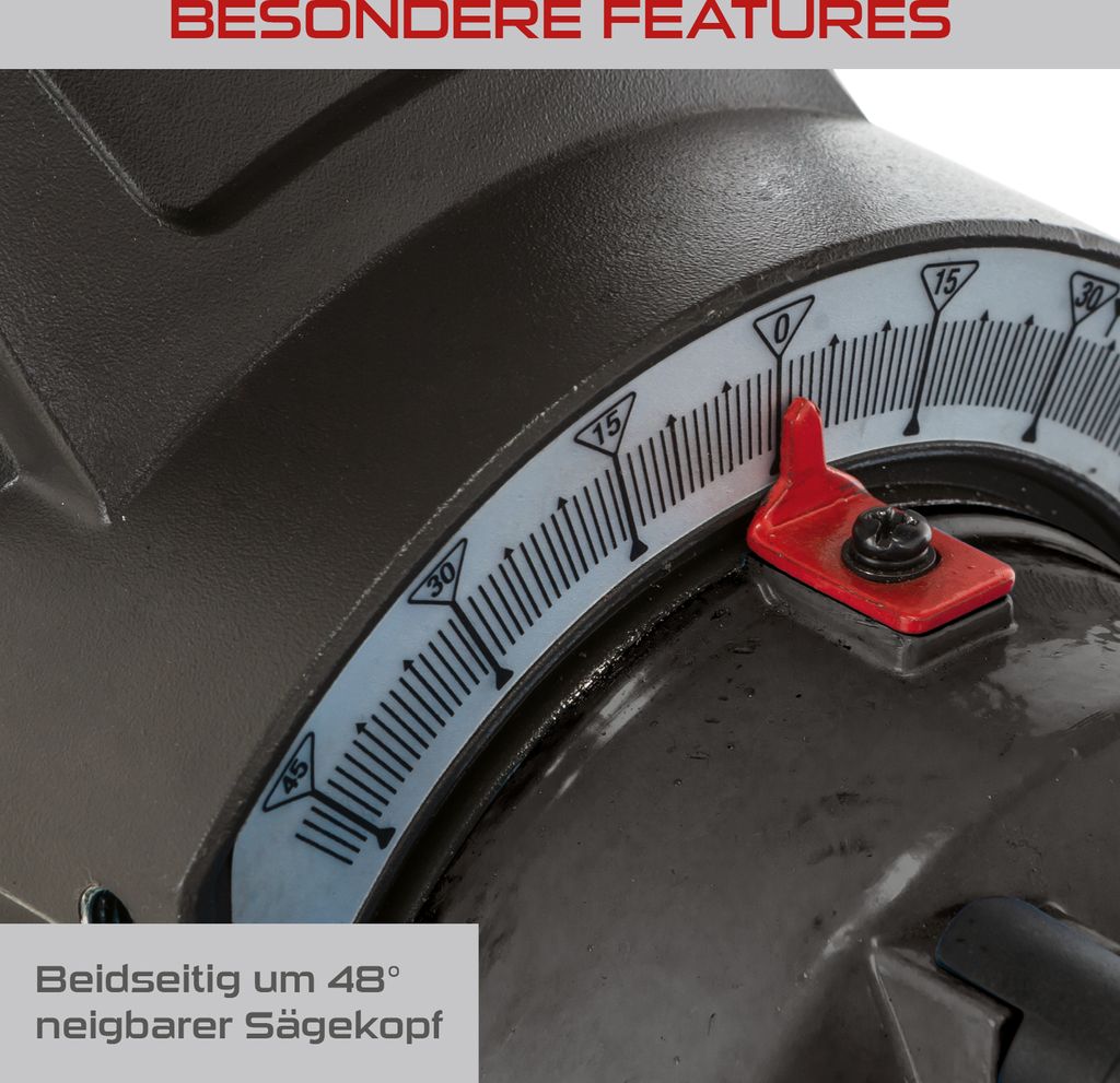 Practixx Kappsäge PX-KZS-305PA | Schnitthöhe max. 180x340mm Produktbild 9