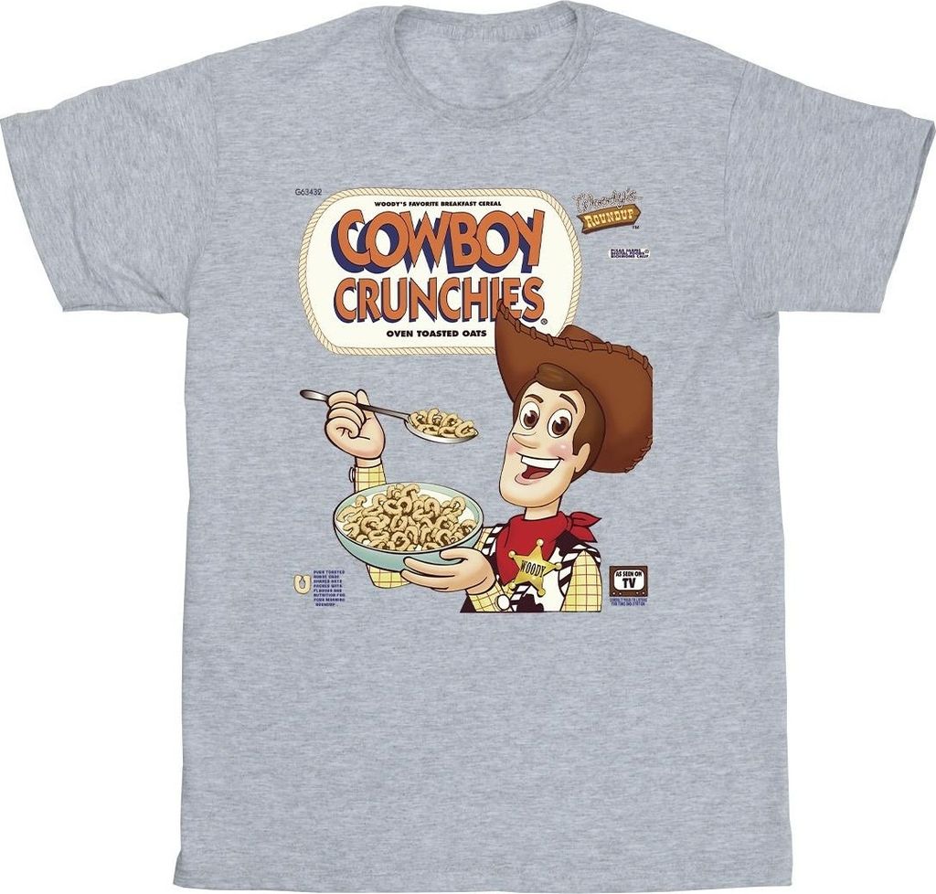 Disney - "Toy Story Cowboy Crunchies" T-Shirt für Herren BI52248 (XL) (Grau)