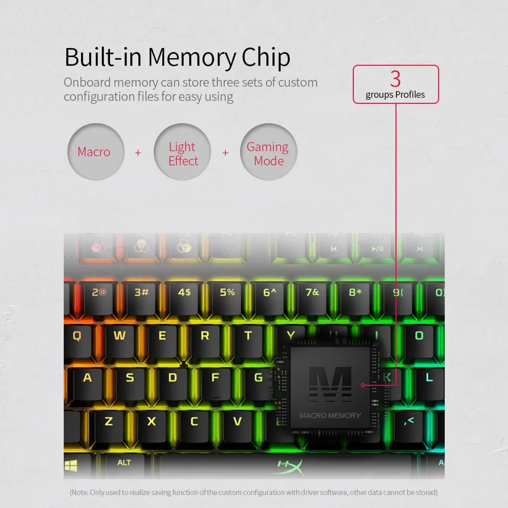Clavier Gaming Compétition HyperX Alloy Origins Core TKL RGB Rapide
