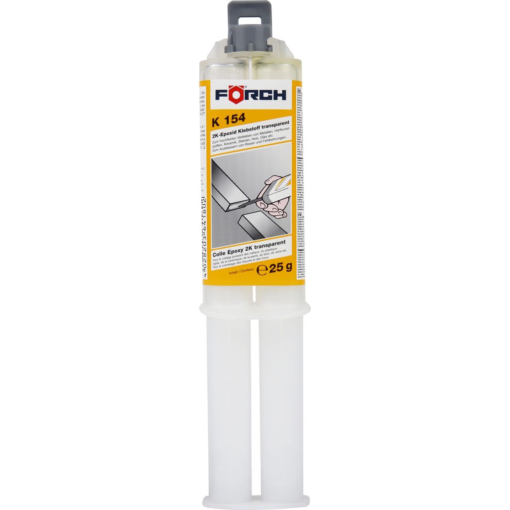 FÖRCH Flüssigmetall 2K-Epoxid-Klebstoff K154 25g