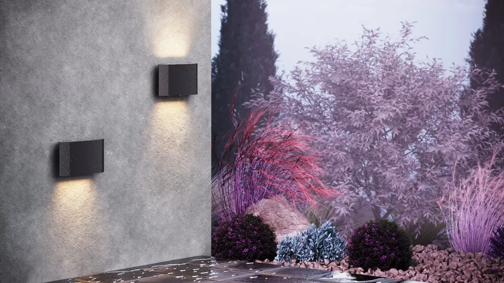 Applique Extérieure LED IP54 Maytoni Pull 5W Graphite Blanc Chaud
