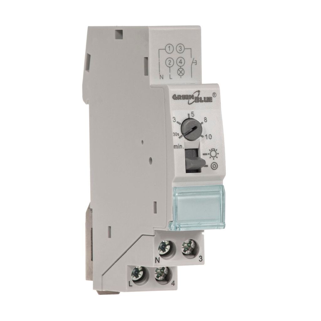 Zeitschalter Treppenlicht - Treppen Licht Schalter Automat Relais Zeitschaltuhr GreenBlue