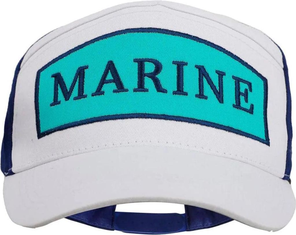 Cinereplicas Marineblaue Baseballkappe Weiß  Weiß One Size Produktbild 