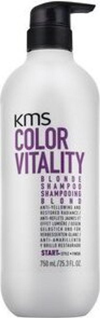 KMS Colorvitality Blonde Shampoo 750 ml Produktbild 