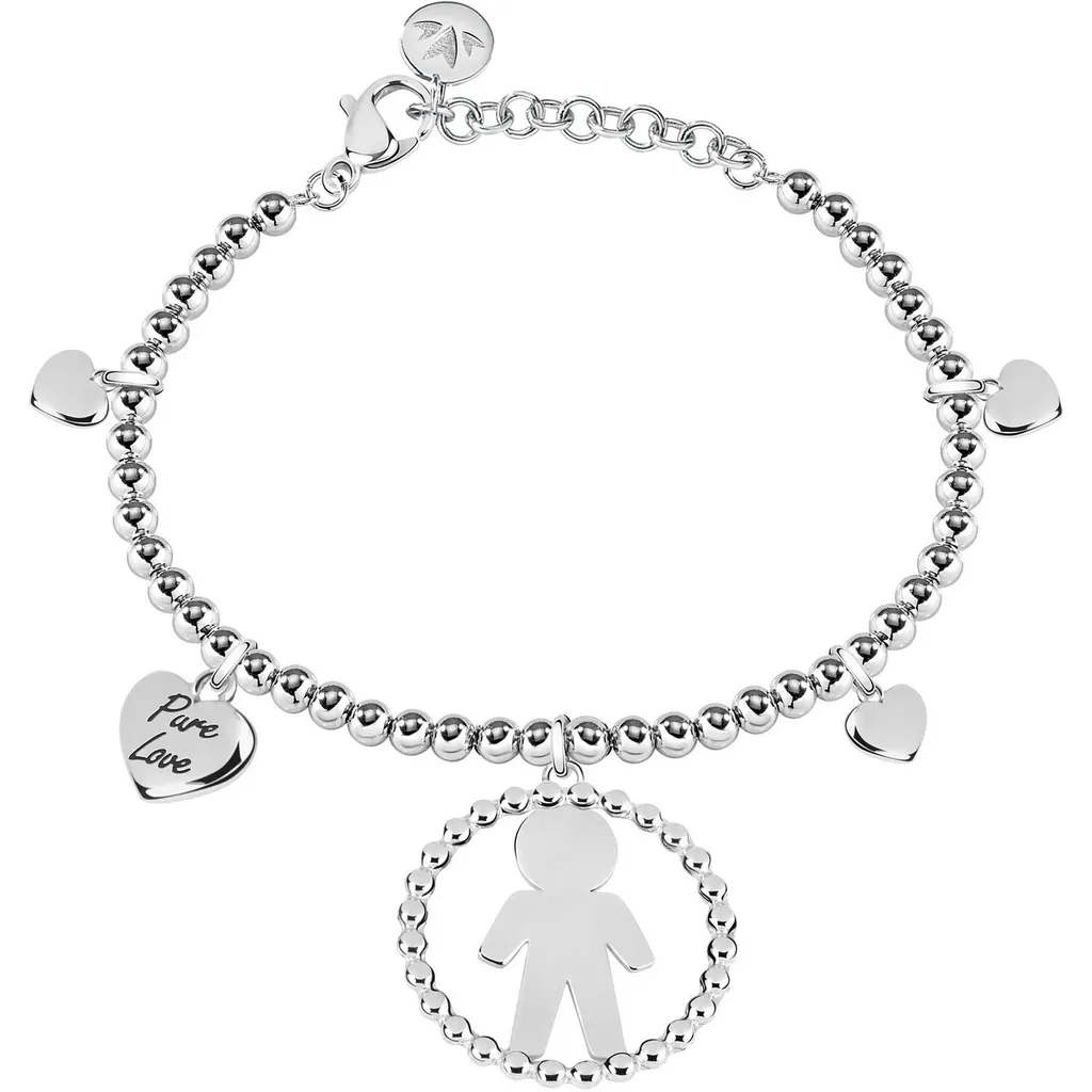 Bracelet acier Boy Talismani SAQE06 bijou hypoallergénique durable
