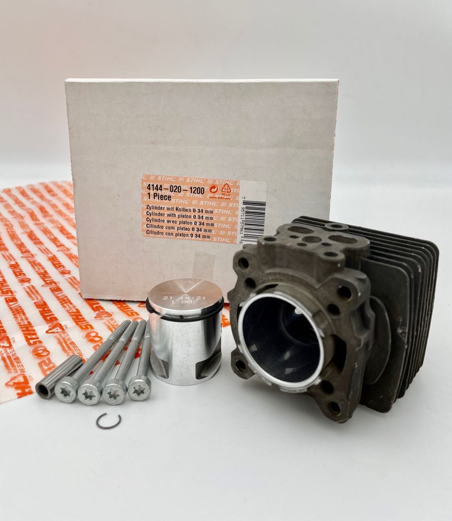 Original STIHL Zylinder + Kolben Ø 34 mm FS FC KM HT, Produktbild 