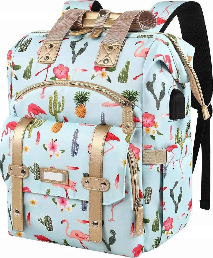 Sac à dos travail et loisirs 15,6 pouces imperméable USB City girly