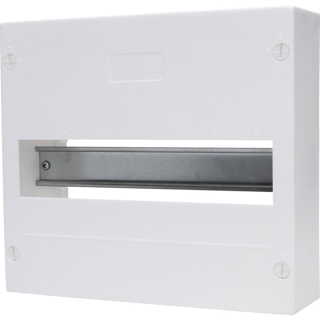 KOPP Aufputz-Verteilerkasten N12A, IP40, 63A, 400VAC, ohne Produktbild 