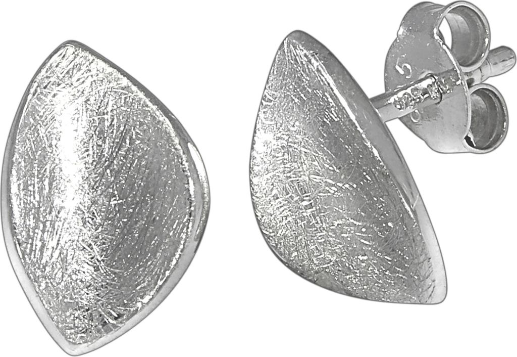 F Ohrstecker 925/- Sterling Silber 1,1cm weiß 274220013