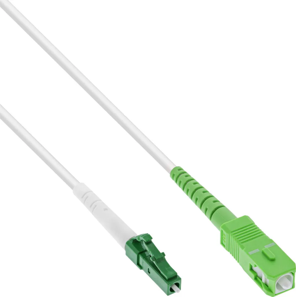 InLine 88405 Cavo Fibra Ottica FTTH 5m LC/APC a SC/APC OS2 Simplex