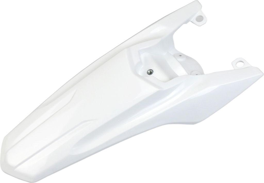 Kotflügelverkleidung UFO PLAST Abdeckung Schutzblech hinten für Yamaha YZ 65 ccm Bj. 2019 - 2025, Farbe:weiß OEM