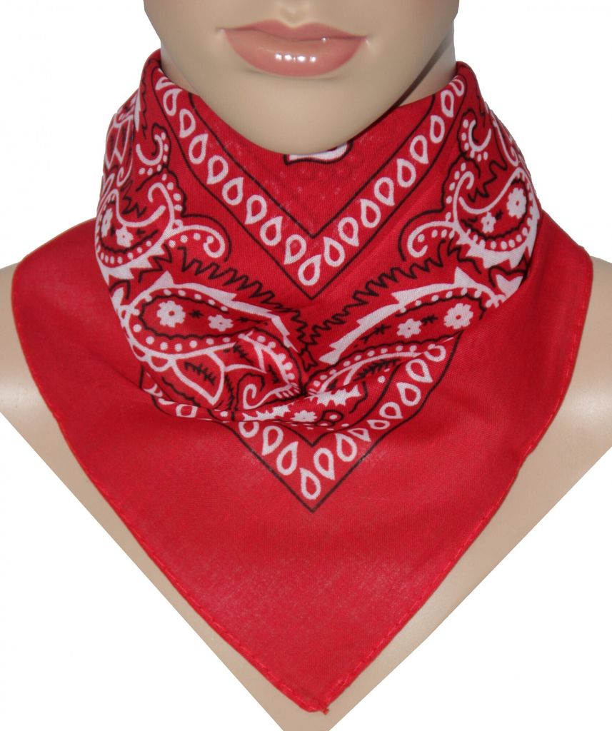 Bandana rot Halstuch Cowboy