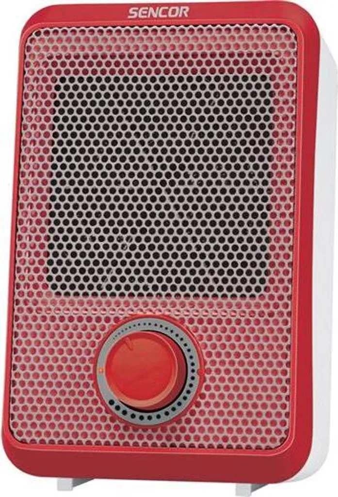 Radiateur de Table Sencor SFH 6021RD : Chaleur Rapide pour le Télétravail