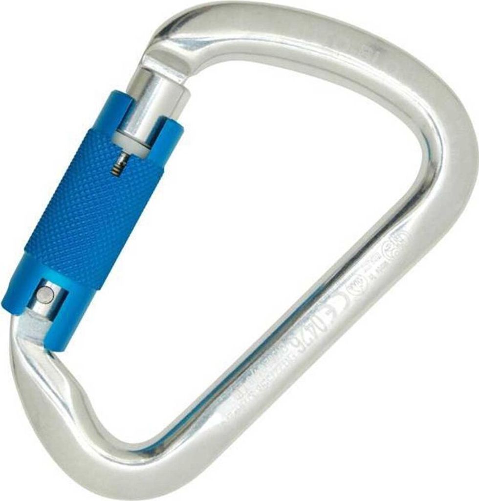 Kong Italy Large Multiuse Autoblock Karabinerhaken Silber Silber One Size